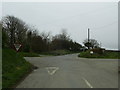 SM9024 : Crossroads near Hayscastle Cross by Martyn Harries
