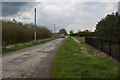 The road to Little Woolden Moss