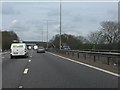 M1 motorway near East Lodge