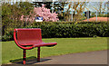 Park bench, Coleraine (1)