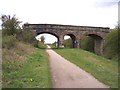 Farm access bridge crosses the Trans Pennine Trail