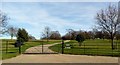 Access road to Heveningham Hall, Suffolk