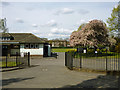 Entrance, Vine Road recreation ground