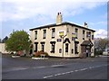 The closed Blue Bell  pub on Mill Brow at Barton