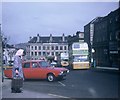 Two Buses in Halifax Town Centre