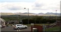 Downpatrick Street with a view of the Mourne Mountains