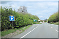 Approaching Chester Road roundabout