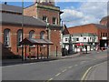 Two bus shelters, Exchange Street, Kidderminster