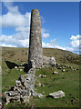 Old mine chimney near Gonamena