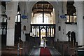 Interior, St Lawrence church, Sedgebrook