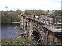 SD4863 : Lancaster Canal crosses the Lune Aqueduct by Raymond Knapman