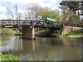 TQ0253 : River Wey and Broadoak Bridge by Colin Smith