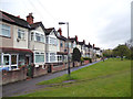 Mitcham:  view northwest from Drake Road