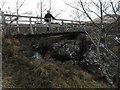 NH1674 : Bridge over Allt Breabaig by Charlie Bain