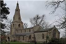 TF0433 : St Andrew's church, Pickworth by J.Hannan-Briggs