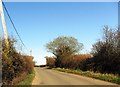 Syleham Road east of Hoxne