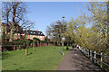 Footpath Beside The Thames