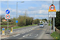 2012 : A432 Badminton Road leaving Coalpit Heath