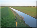 SK8167 : Grassthorpe drainage channel by Trevor Rickard
