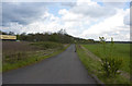 Moss Lane runs alongside the M6