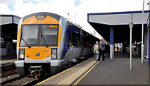 D1003 : Train, Ballymena station by Albert Bridge