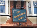 The Carpenters Arms sign