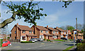 Modern housing on Wakeley Hill in Penn, Wolverhampton