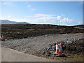 NF8043 : Lochcarnan Windfarm Road by Rupert Fleetingly