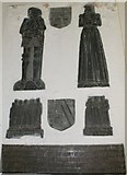 TF3271 : Brasses of Lytleburye Family, St Andrew's church, Ashby Puerorum by J.Hannan-Briggs