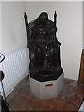 SU9347 : Statue within St John the Baptist, Puttenham by Basher Eyre