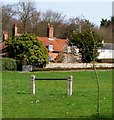 Village green and cottage, Westleton