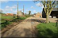 Lane through Sutterby House Farm