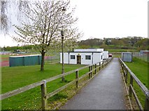 SU4116 : Southampton Sports Centre, conveniences by Mike Faherty
