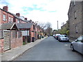 Claremont Road - viewed from Back Woodbine Terrace