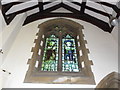 St John the Evangelist: stained glass window (f)