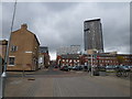 Looking towards the junction of Arundel Lane and Charles Street