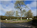 Road junction by the cricket field, Cornwood