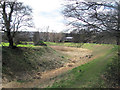 The North West Corner of the Inner Moat, Berkhamsted Castle