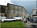 SY2998 : Old carpet factory, Silver Street, Axminster. by Chris Allen