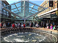 The fountain and the Lower Precinct