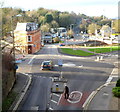 Rowcroft viewed from Stroud railway station