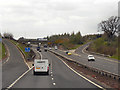 Northbound M74 Passing Junction 10.