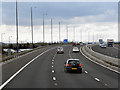 Northbound M74, Junction 2A