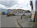 Hospital staff car park