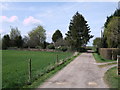 Lane to Peartree Cottage, Hankerton