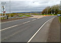 Approaching Copperhouse roundabout, Llanelli