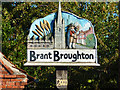 Brant Broughton village sign