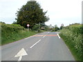 40mph speed limit on the southern approach to Llanbadoc