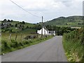 The descent along Moneyscalp Road