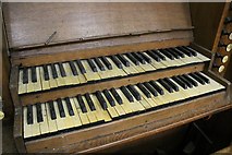 TF3457 : Organ Console, St Luke's church, Stickney by J.Hannan-Briggs